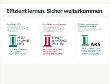Tablet Screenshot of aks-online.de